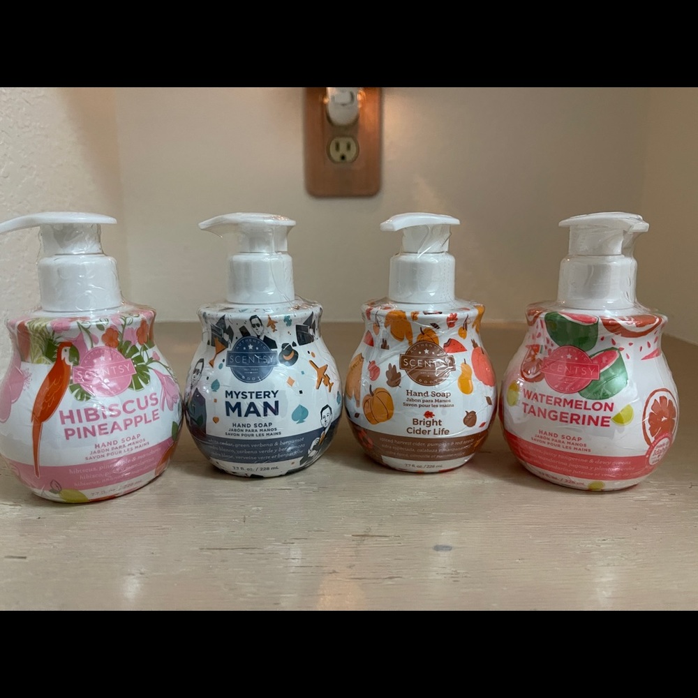 7 Scentsy Hand Soaps